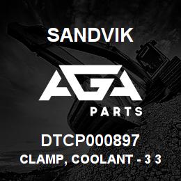 DTCP000897 Sandvik CLAMP, COOLANT - 3 3/4" | AGA Parts
