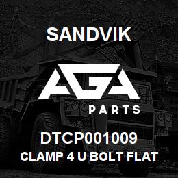 DTCP001009 Sandvik CLAMP 4 U BOLT FLAT BAND | AGA Parts
