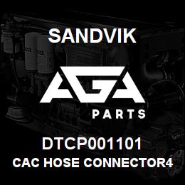 DTCP001101 Sandvik CAC HOSE CONNECTOR4 | AGA Parts