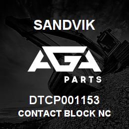 DTCP001153 Sandvik CONTACT BLOCK NC | AGA Parts