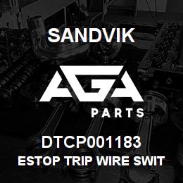 DTCP001183 Sandvik ESTOP TRIP WIRE SWITCH | AGA Parts