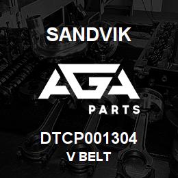 DTCP001304 Sandvik V BELT | AGA Parts