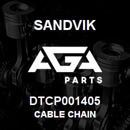 DTCP001405 Sandvik CABLE CHAIN | AGA Parts