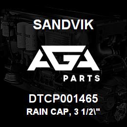 DTCP001465 Sandvik RAIN CAP, 3 1/2" | AGA Parts