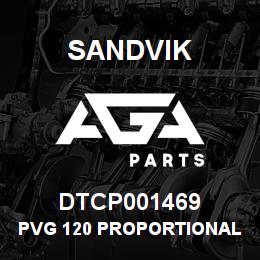 DTCP001469 Sandvik PVG 120 PROPORTIONAL COIL | AGA Parts