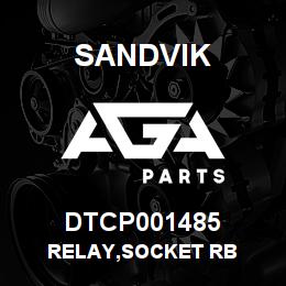 DTCP001485 Sandvik RELAY,SOCKET RB | AGA Parts