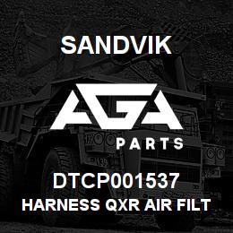DTCP001537 Sandvik HARNESS QXR AIR FILTER | AGA Parts