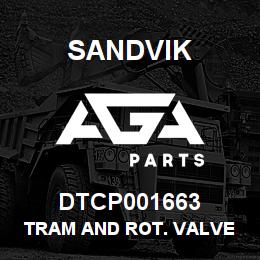 DTCP001663 Sandvik TRAM AND ROT. VALVE ASMAMP | AGA Parts
