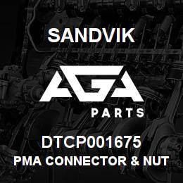 DTCP001675 Sandvik PMA CONNECTOR & NUT | AGA Parts