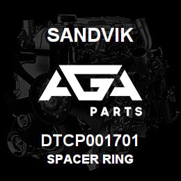 DTCP001701 Sandvik SPACER RING | AGA Parts