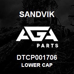 DTCP001706 Sandvik LOWER CAP | AGA Parts