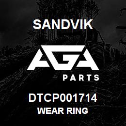 DTCP001714 Sandvik WEAR RING | AGA Parts