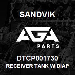 DTCP001730 Sandvik RECEIVER TANK W DIAPHRAGM | AGA Parts