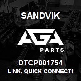 DTCP001754 Sandvik LINK, QUICK CONNECTION | AGA Parts