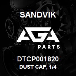 DTCP001820 Sandvik DUST CAP, 1/4 | AGA Parts
