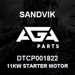 DTCP001822 Sandvik 11KW STARTER MOTOR | AGA Parts