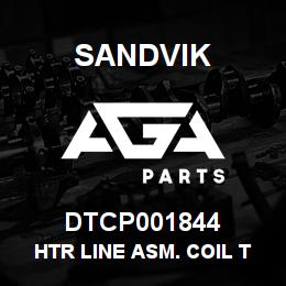 DTCP001844 Sandvik HTR LINE ASM. COIL TO SOL VALVE | AGA Parts