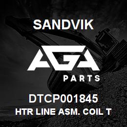 DTCP001845 Sandvik HTR LINE ASM. COIL TO B/HEAD | AGA Parts