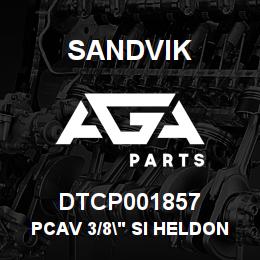 DTCP001857 Sandvik PCAV 3/8" SI HELDON 196 | AGA Parts