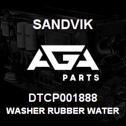 DTCP001888 Sandvik WASHER RUBBER WATER | AGA Parts
