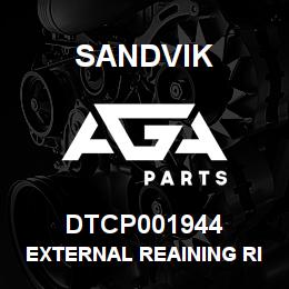 DTCP001944 Sandvik EXTERNAL REAINING RING, SWIVEL | AGA Parts