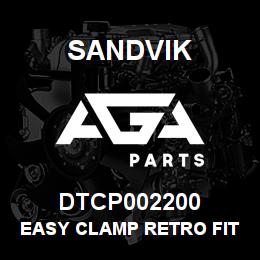 DTCP002200 Sandvik EASY CLAMP RETRO FIT HARNESS | AGA Parts