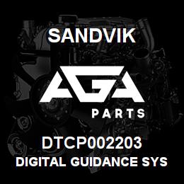 DTCP002203 Sandvik DIGITAL GUIDANCE SYSTEM | AGA Parts