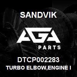 DTCP002283 Sandvik TURBO ELBOW,ENGINE INSULATION, | AGA Parts
