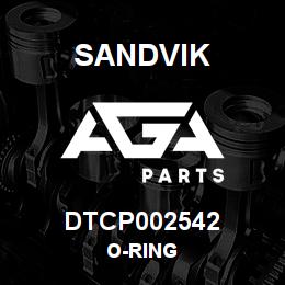 DTCP002542 Sandvik O-RING | AGA Parts