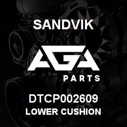 DTCP002609 Sandvik LOWER CUSHION | AGA Parts