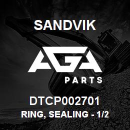 DTCP002701 Sandvik RING, SEALING - 1/2 | AGA Parts