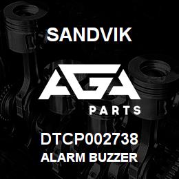 DTCP002738 Sandvik ALARM BUZZER | AGA Parts