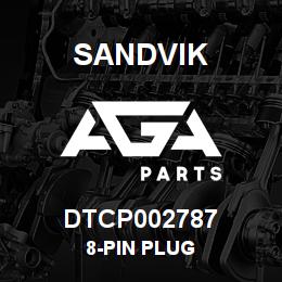 DTCP002787 Sandvik 8-PIN PLUG | AGA Parts