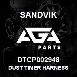 DTCP002948 Sandvik DUST TIMER HARNESS | AGA Parts