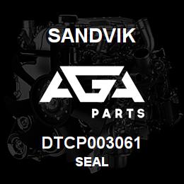 DTCP003061 Sandvik SEAL | AGA Parts