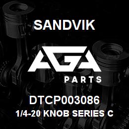 DTCP003086 Sandvik 1/4-20 KNOB SERIES CAPTIVE SCREW | AGA Parts