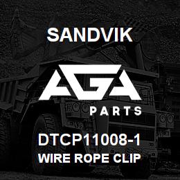 DTCP11008-1 Sandvik WIRE ROPE CLIP | AGA Parts