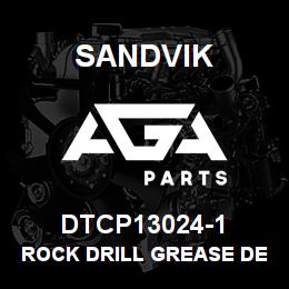 DTCP13024-1 Sandvik ROCK DRILL GREASE DECAL, RUSSIAN | AGA Parts