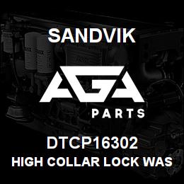 DTCP16302 Sandvik HIGH COLLAR LOCK WASHER | AGA Parts