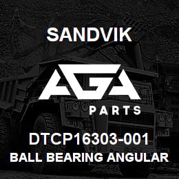 DTCP16303-001 Sandvik BALL BEARING ANGULAR CONTACT | AGA Parts