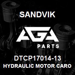DTCP17014-13 Sandvik HYDRAULIC MOTOR CAROUSEL | AGA Parts