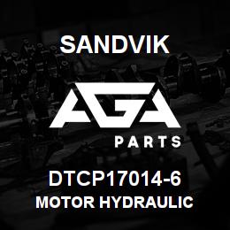 DTCP17014-6 Sandvik MOTOR HYDRAULIC | AGA Parts