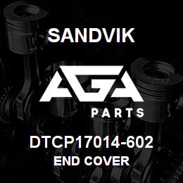 DTCP17014-602 Sandvik END COVER | AGA Parts