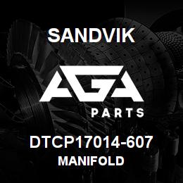 DTCP17014-607 Sandvik MANIFOLD | AGA Parts