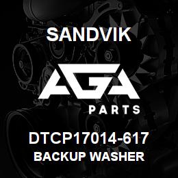 DTCP17014-617 Sandvik BACKUP WASHER | AGA Parts