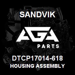 DTCP17014-618 Sandvik HOUSING ASSEMBLY | AGA Parts