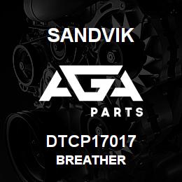 DTCP17017 Sandvik BREATHER | AGA Parts