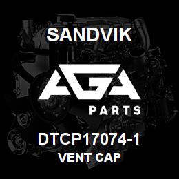 DTCP17074-1 Sandvik VENT CAP | AGA Parts