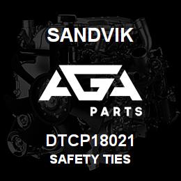 DTCP18021 Sandvik SAFETY TIES | AGA Parts