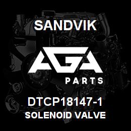 DTCP18147-1 Sandvik SOLENOID VALVE | AGA Parts